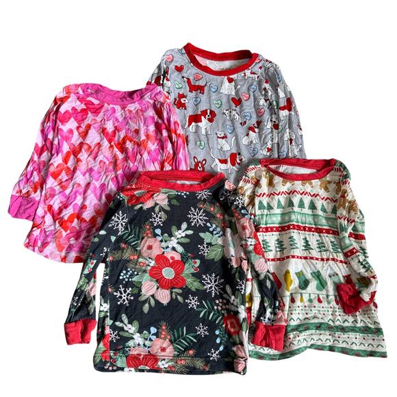 4 Little Sleepies PJ Tops - Picture 1 of 3